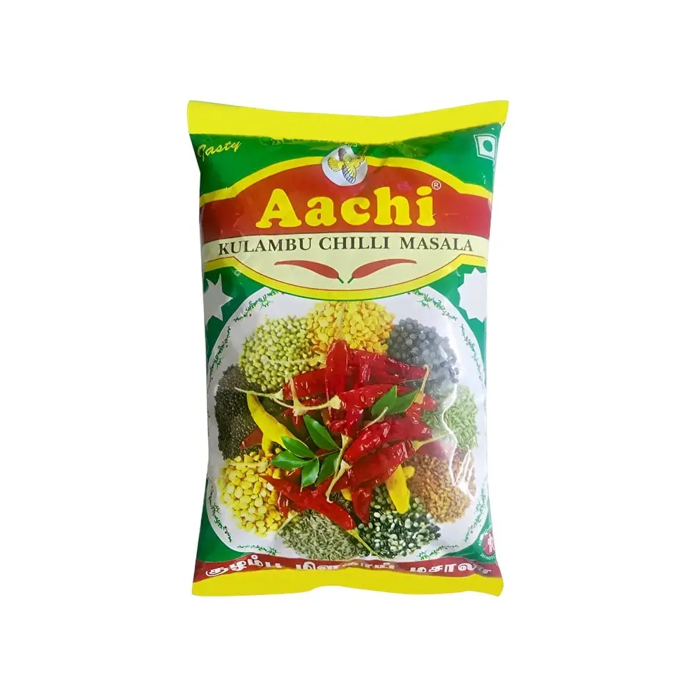 Aachi Kulambu Chilli Powder - 50g - Image 3