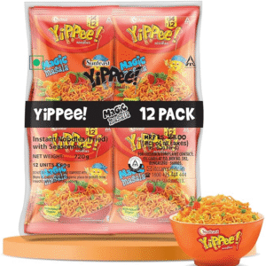Sunfeast Yippee! Magic Masala Noodles – Bundle (12 Packs)