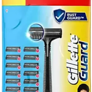 Gillette Guard Shaving Razor (with 12 cartridges)