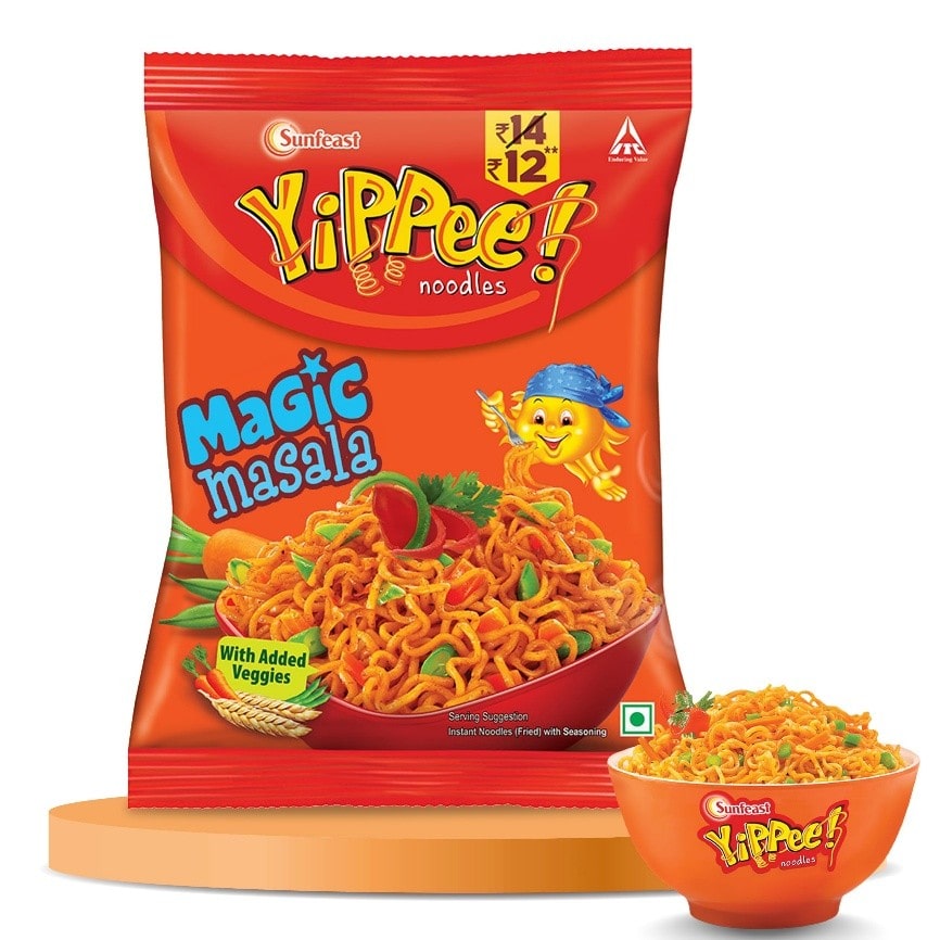 Sunfeast Yippee! Magic Masala Noodles – Single Pack (60 g)